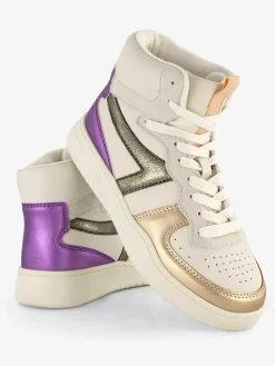 Sneakers|Oxmox Beige Hoge Sneaker