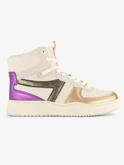 Sneakers|Oxmox Beige Hoge Sneaker