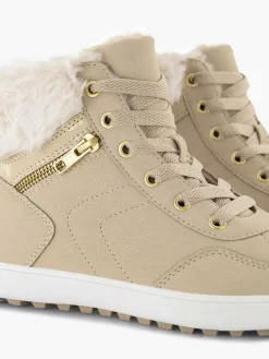 Sneakers|Graceland Beige Hoge Sneaker