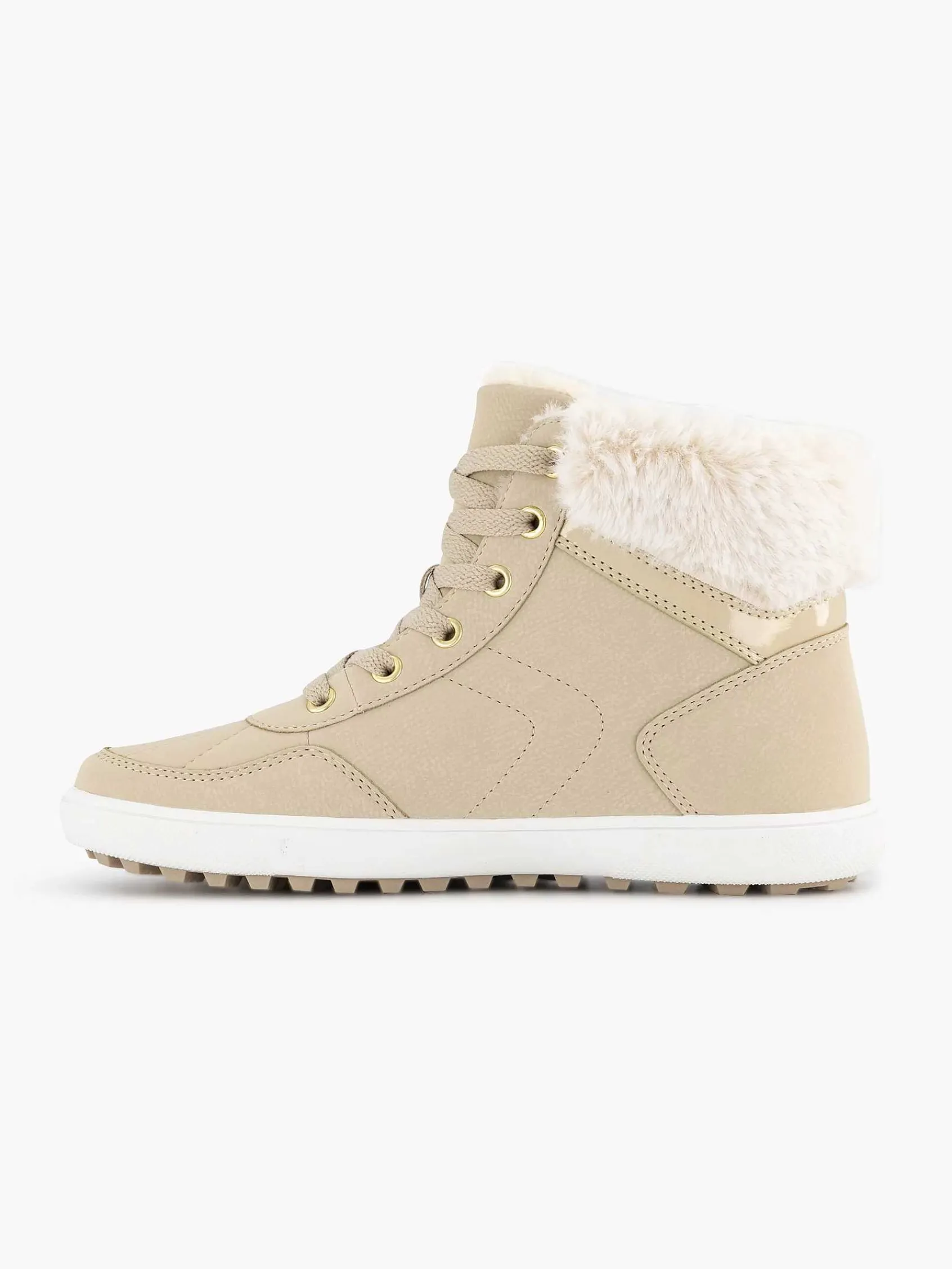 Sneakers|Graceland Beige Hoge Sneaker