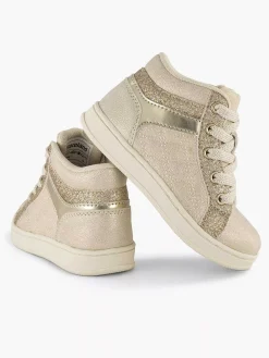 Jongensschoenen|Graceland Beige Hoge Sneaker