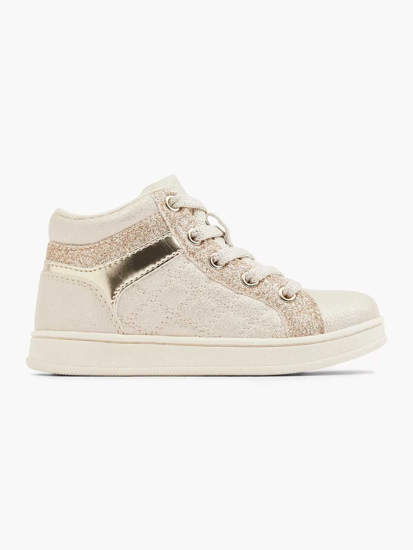 Jongensschoenen|Graceland Beige Hoge Sneaker