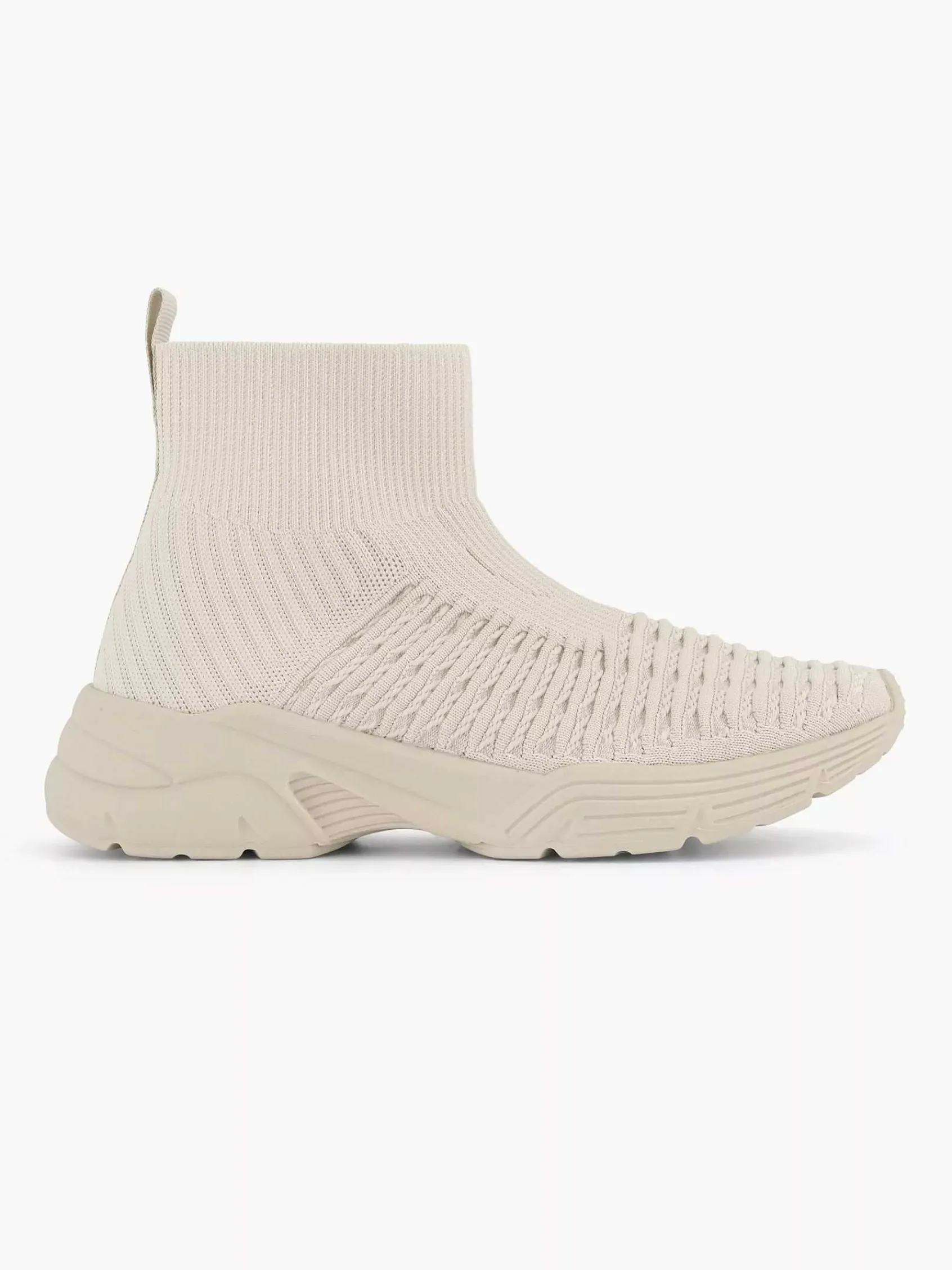 Sneakers|Oxmox Beige Hoge Sneaker