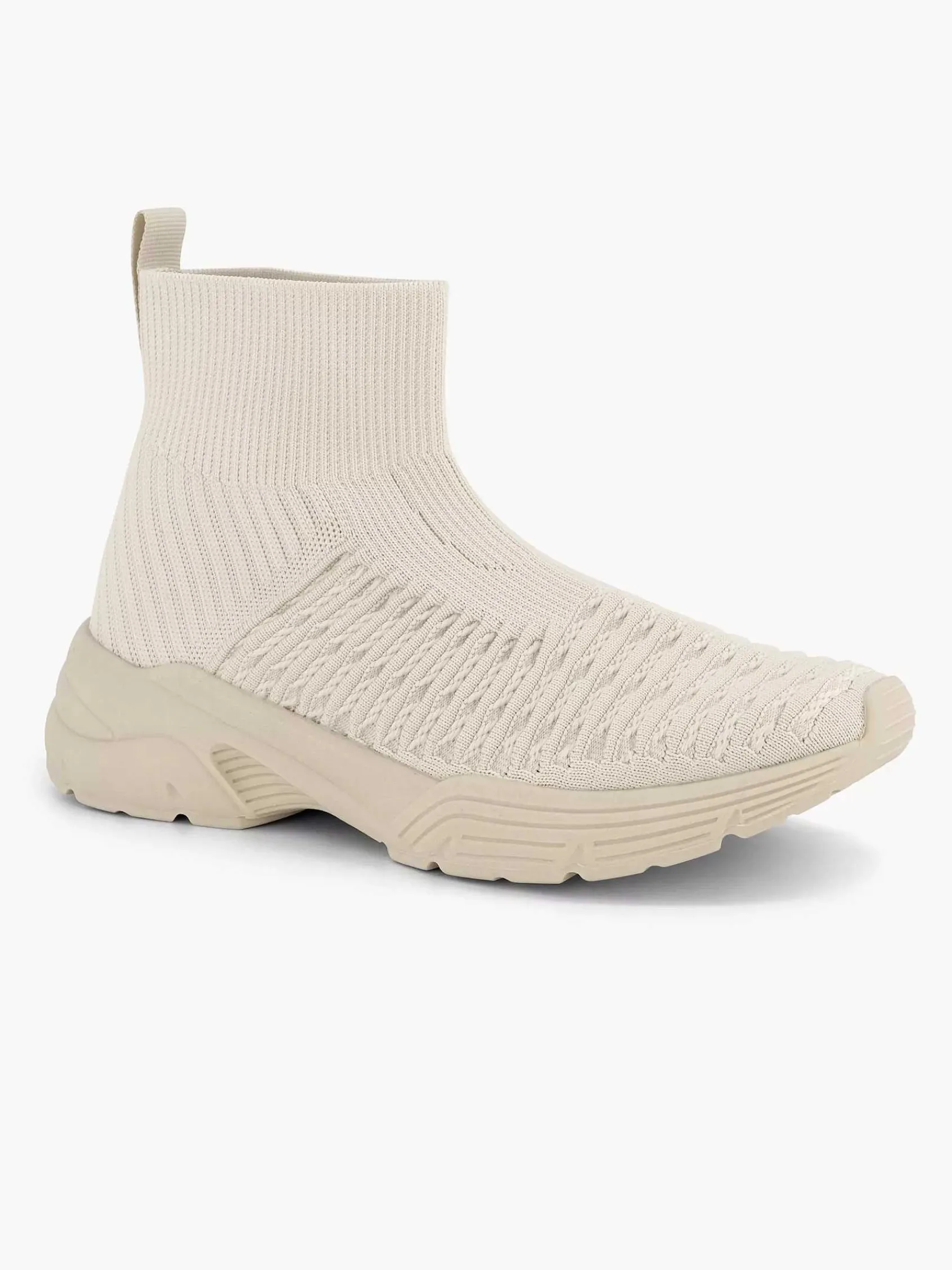 Sneakers|Oxmox Beige Hoge Sneaker