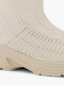 Sneakers|Oxmox Beige Hoge Sneaker
