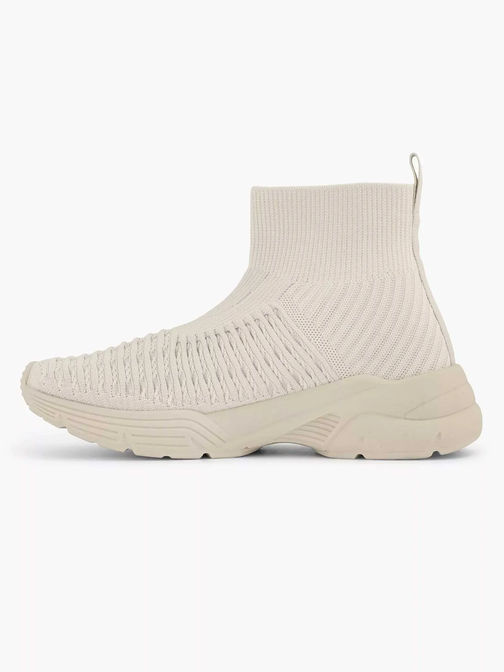 Sneakers|Oxmox Beige Hoge Sneaker