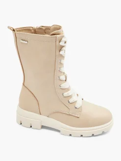 Jongensschoenen|Esprit Beige Hoge Veterboot