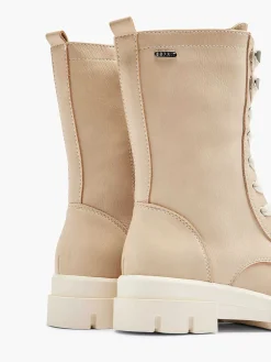 Jongensschoenen|Esprit Beige Hoge Veterboot