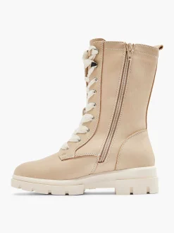 Jongensschoenen|Esprit Beige Hoge Veterboot
