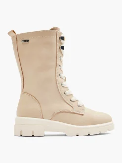 Jongensschoenen|Esprit Beige Hoge Veterboot