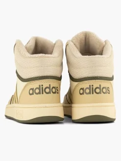 Jongensschoenen|adidas Beige Hoops Mid 3.0 K