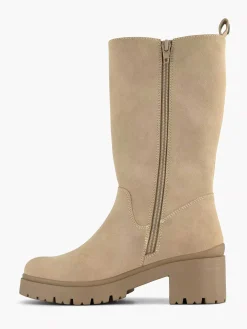 Jongensschoenen|Oxmox Beige Lange Laars