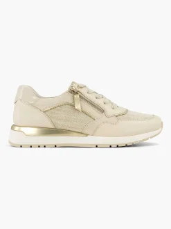Sneakers|Medicus Beige Leren Comfort Sneaker