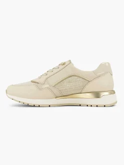 Sneakers|Medicus Beige Leren Comfort Sneaker