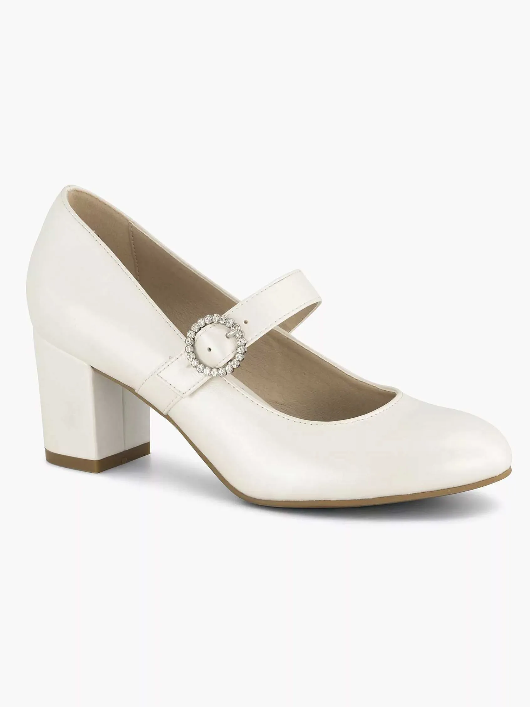 Pumps|Graceland Beige Pump Gesp