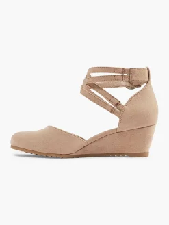 Pumps|Graceland Beige Pump Gesp