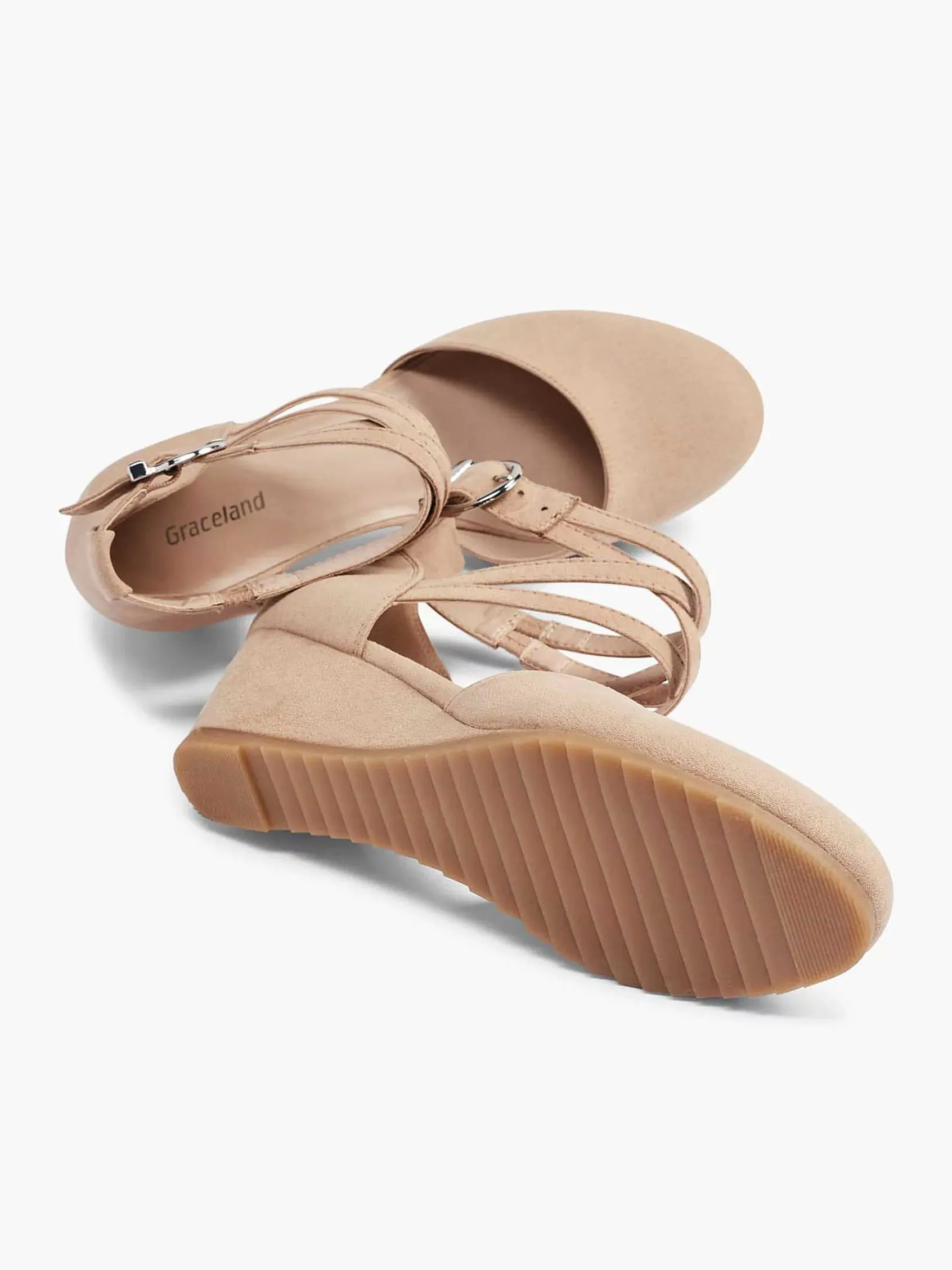 Pumps|Graceland Beige Pump Gesp