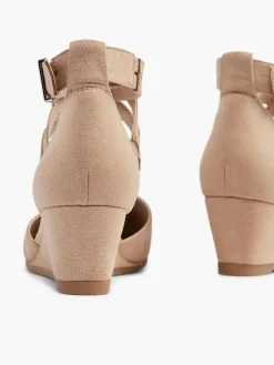 Pumps|Graceland Beige Pump Gesp