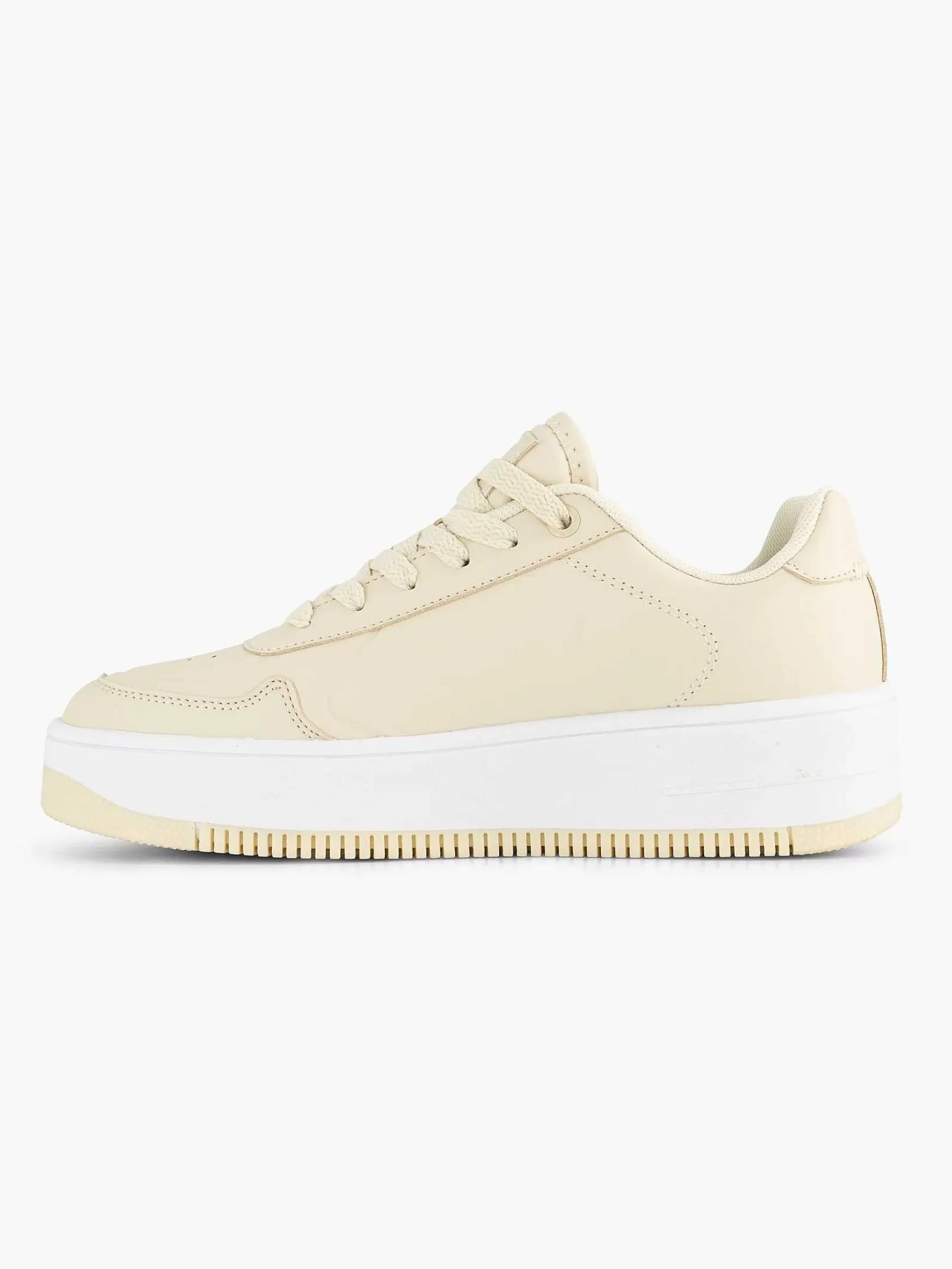Sneakers|Champion Beige Rebound Platform Low