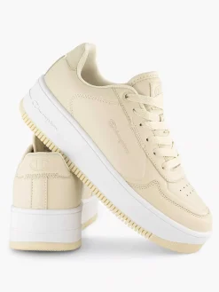 Sneakers|Champion Beige Rebound Platform Low
