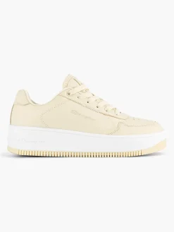 Sneakers|Champion Beige Rebound Platform Low