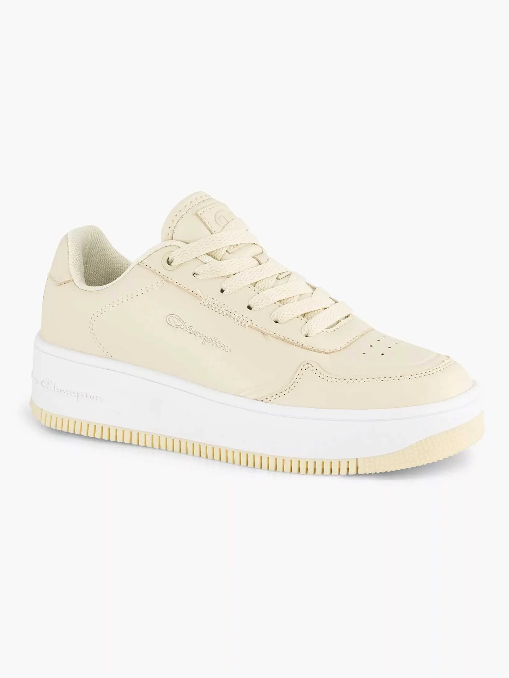 Sneakers|Champion Beige Rebound Platform Low