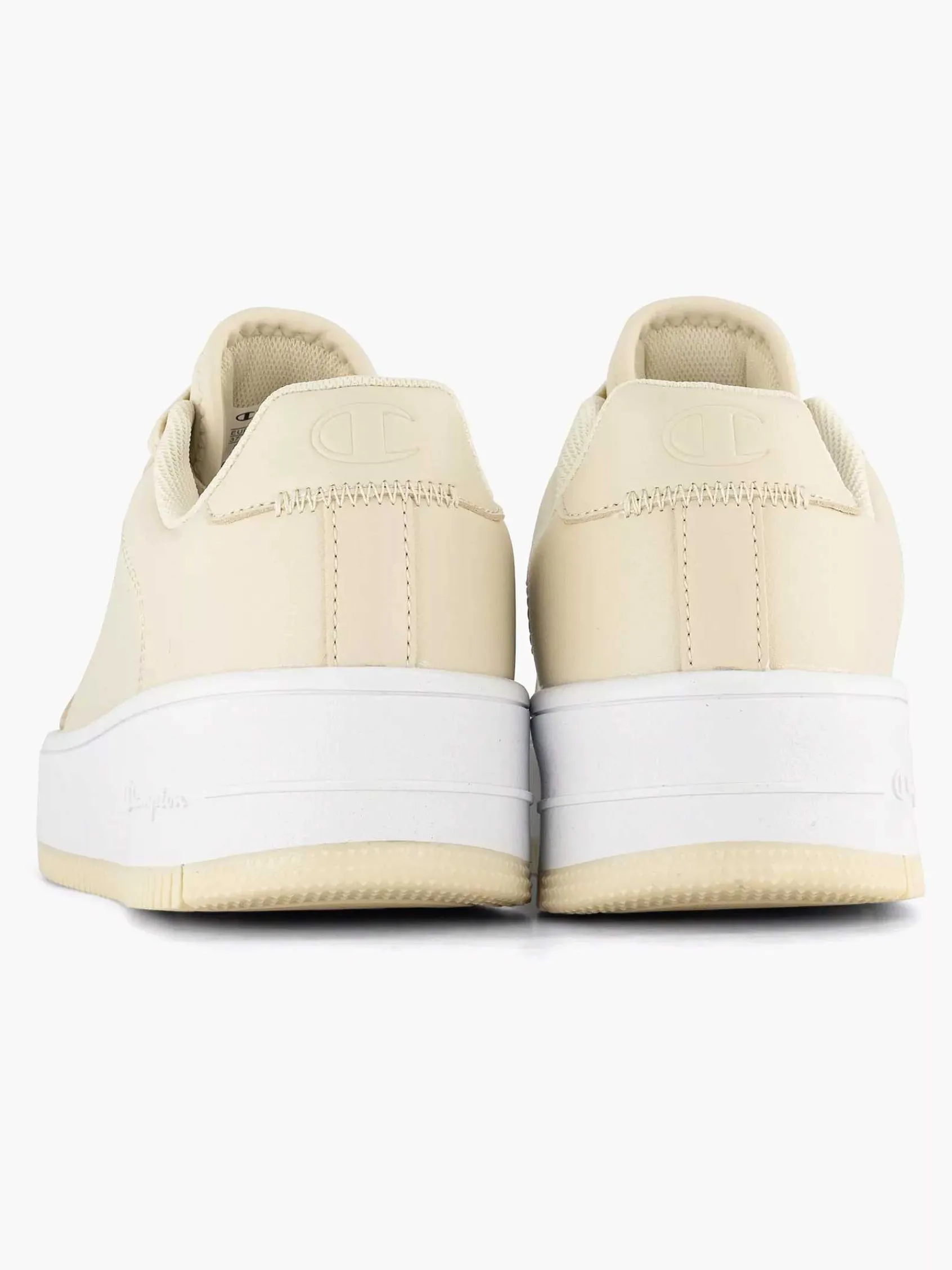Sneakers|Champion Beige Rebound Platform Low