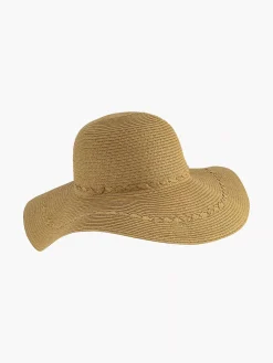 Online Exclusive Accessoires|Graceland Beige Rieten Strandhoed