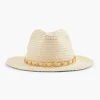 Online Exclusive Accessoires|Graceland Beige Rieten Strandhoed