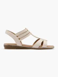 Sandalen|Graceland Beige Sandaal