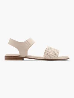 Sandalen|Graceland Beige Sandaal