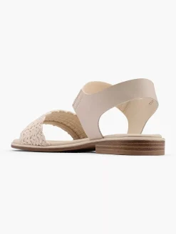Sandalen|Graceland Beige Sandaal