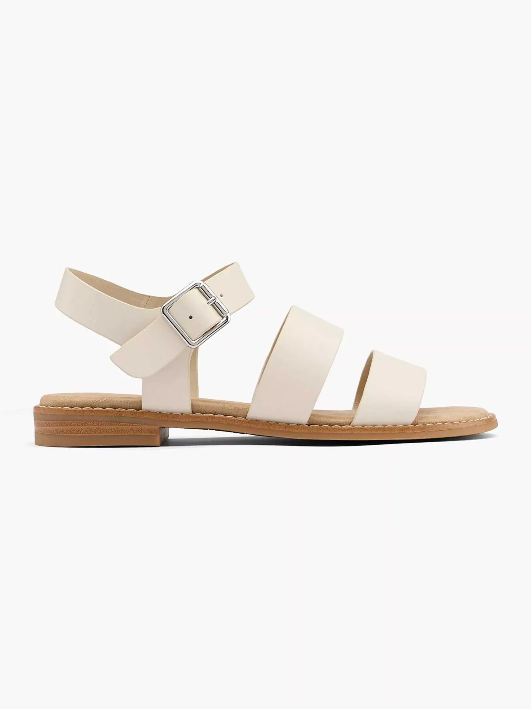 Sandalen|Graceland Beige Sandaal
