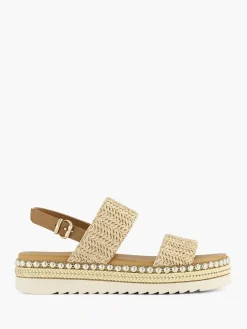 Sandalen|Graceland Beige Sandaal