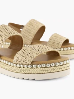 Sandalen|Graceland Beige Sandaal