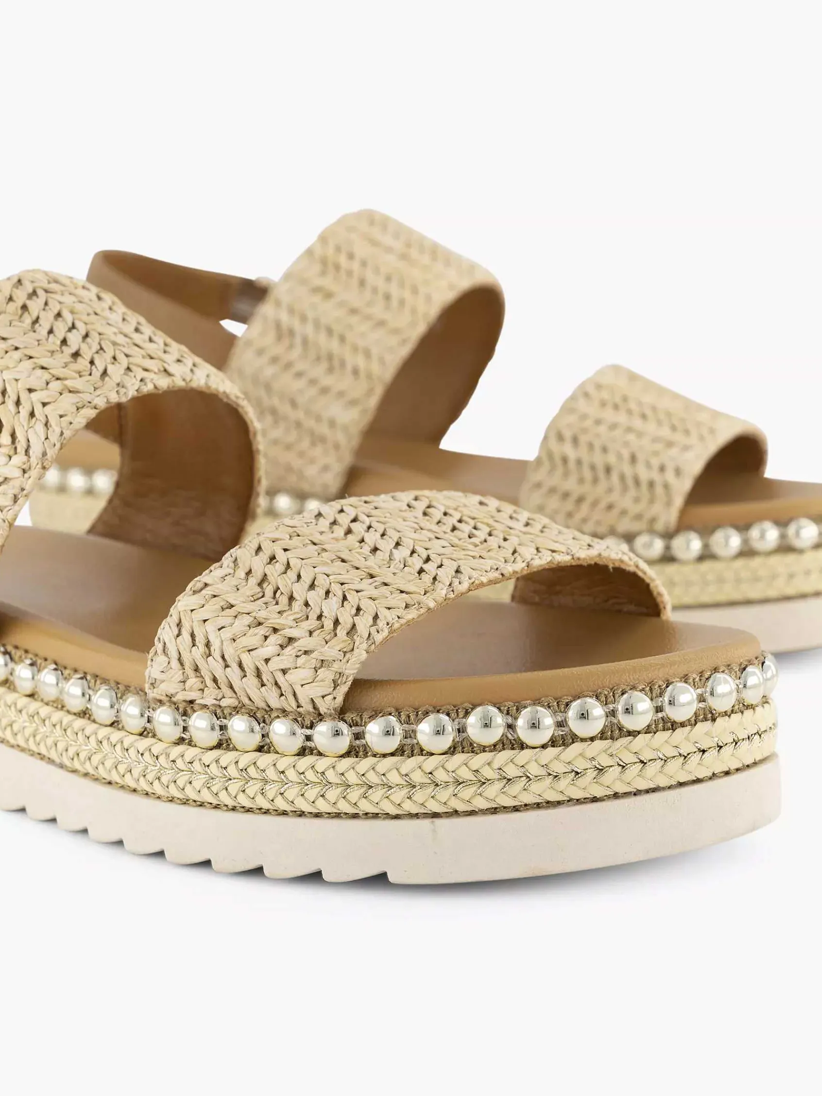 Sandalen|Graceland Beige Sandaal