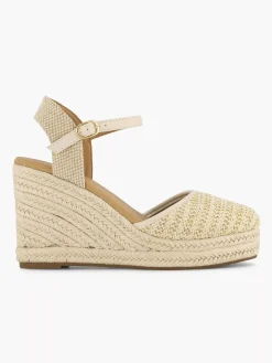 Pumps|Graceland Beige Sandaal Sleehak