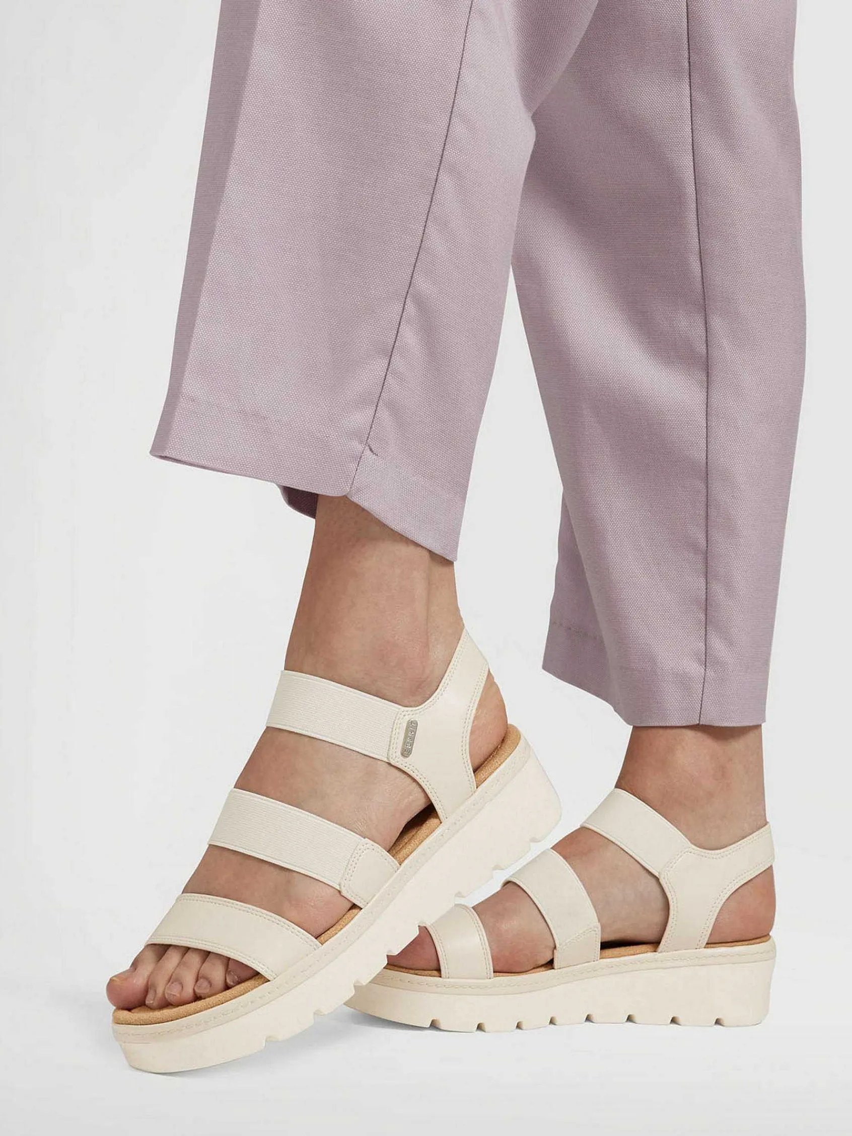 Sandalen|Esprit Beige Sandalette