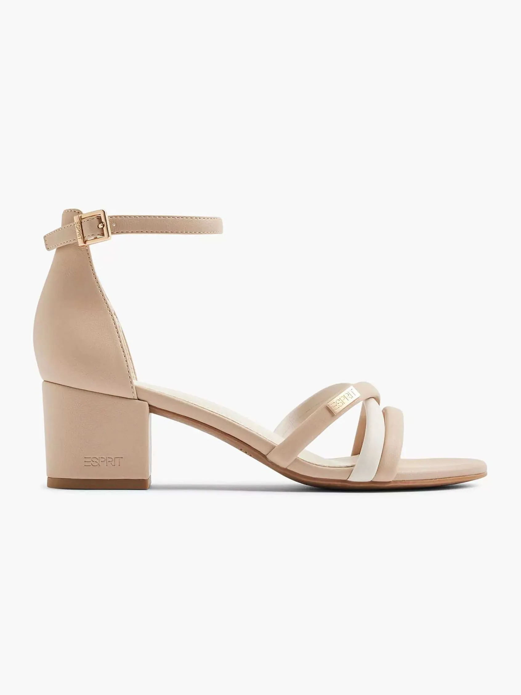 Sandalen|Esprit Beige Sandalette