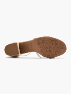 Sandalen|Esprit Beige Sandalette