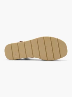 Sandalen|Bench Beige Sandalette Sleehak