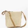 Online Exclusive Accessoires|Graceland Beige Schoudertas Gevlochten