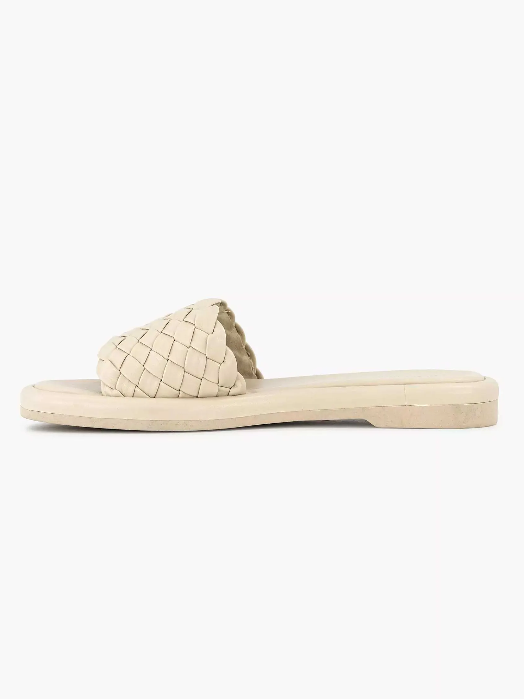 Slippers|Graceland Beige Slipper Gevlochten