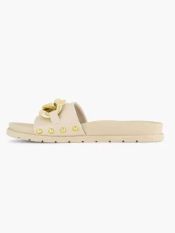 Slippers|Oxmox Beige Slipper Sierketting