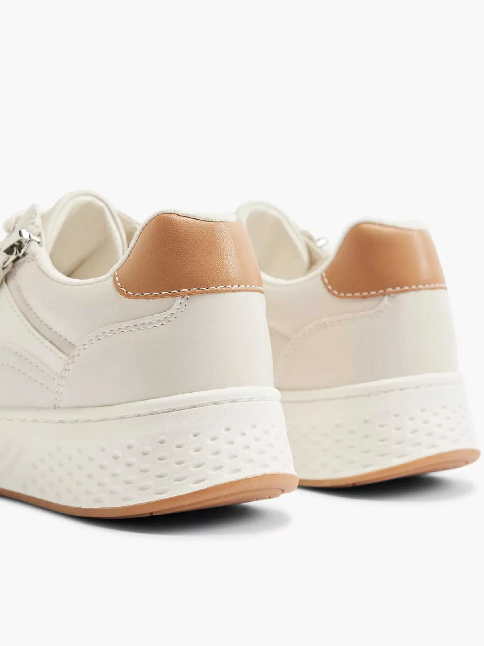 Comfort Schoenen|Easy Street Beige Sneaker