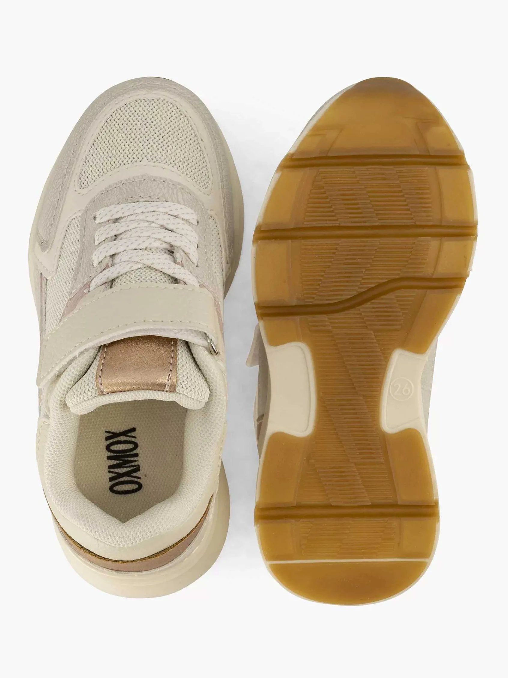 Babyschoenen|Oxmox Beige Sneaker