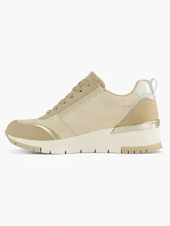 Comfort Schoenen|Easy Street Beige Sneaker