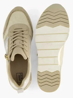 Comfort Schoenen|Easy Street Beige Sneaker