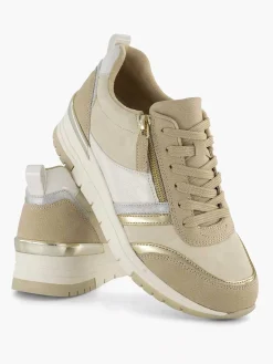 Comfort Schoenen|Easy Street Beige Sneaker