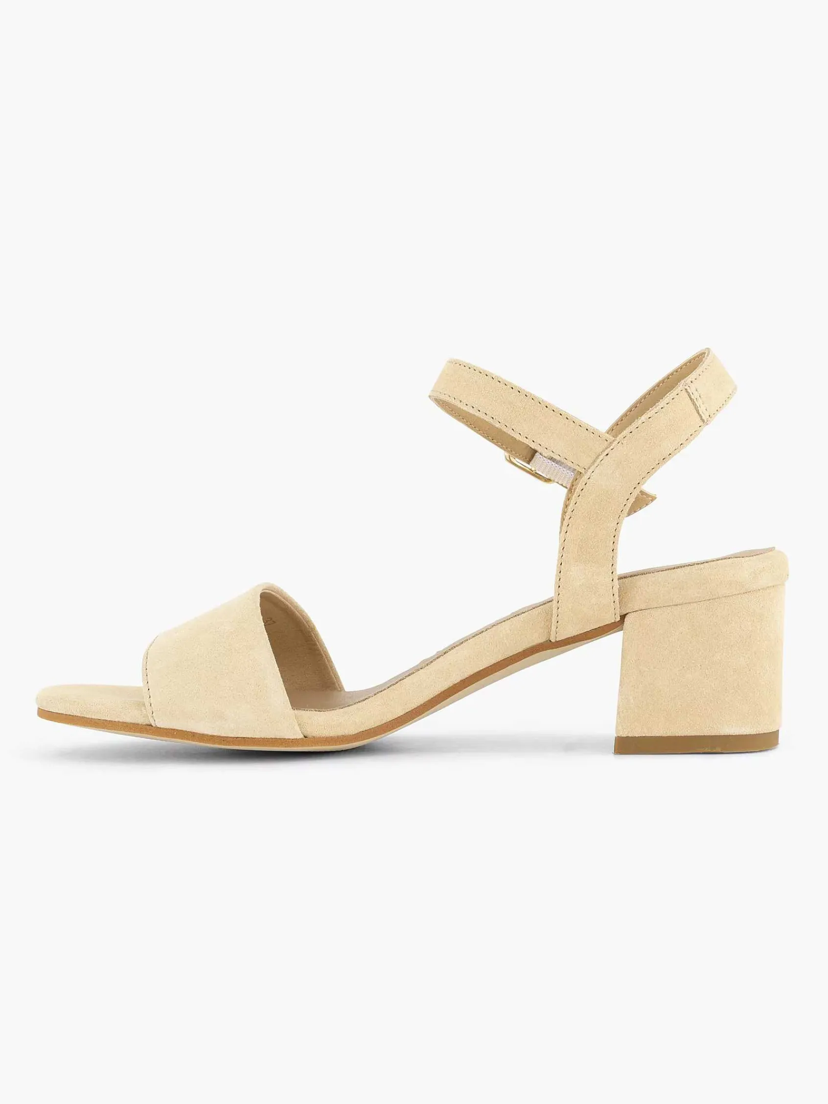 Pumps|5th Avenue Beige Suede Sandalette